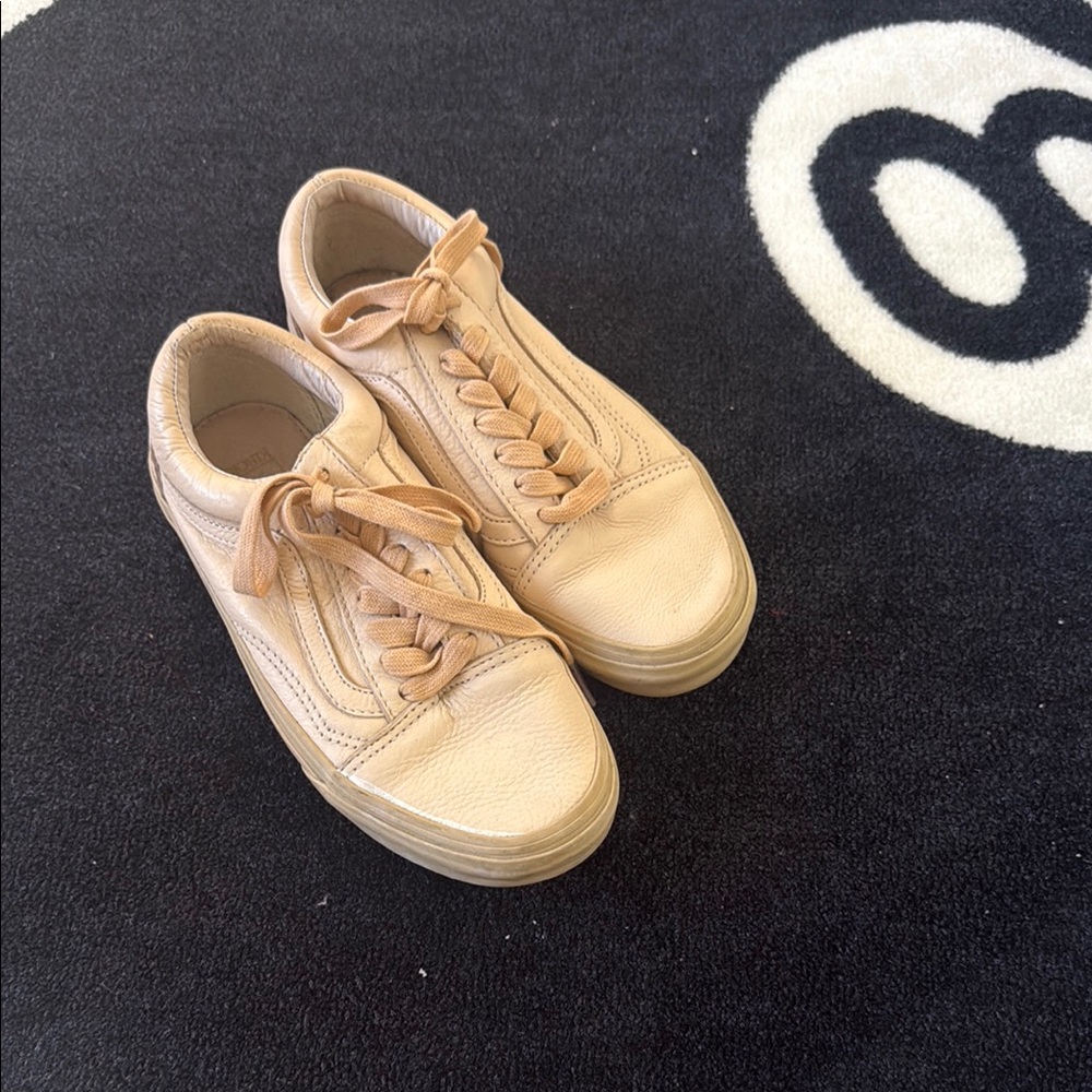Beige Low-Top Vans